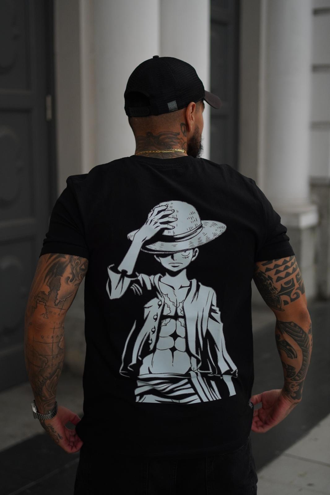 Monkey D. Luffy (One Piece) – Camiseta Streetwear GABEFER