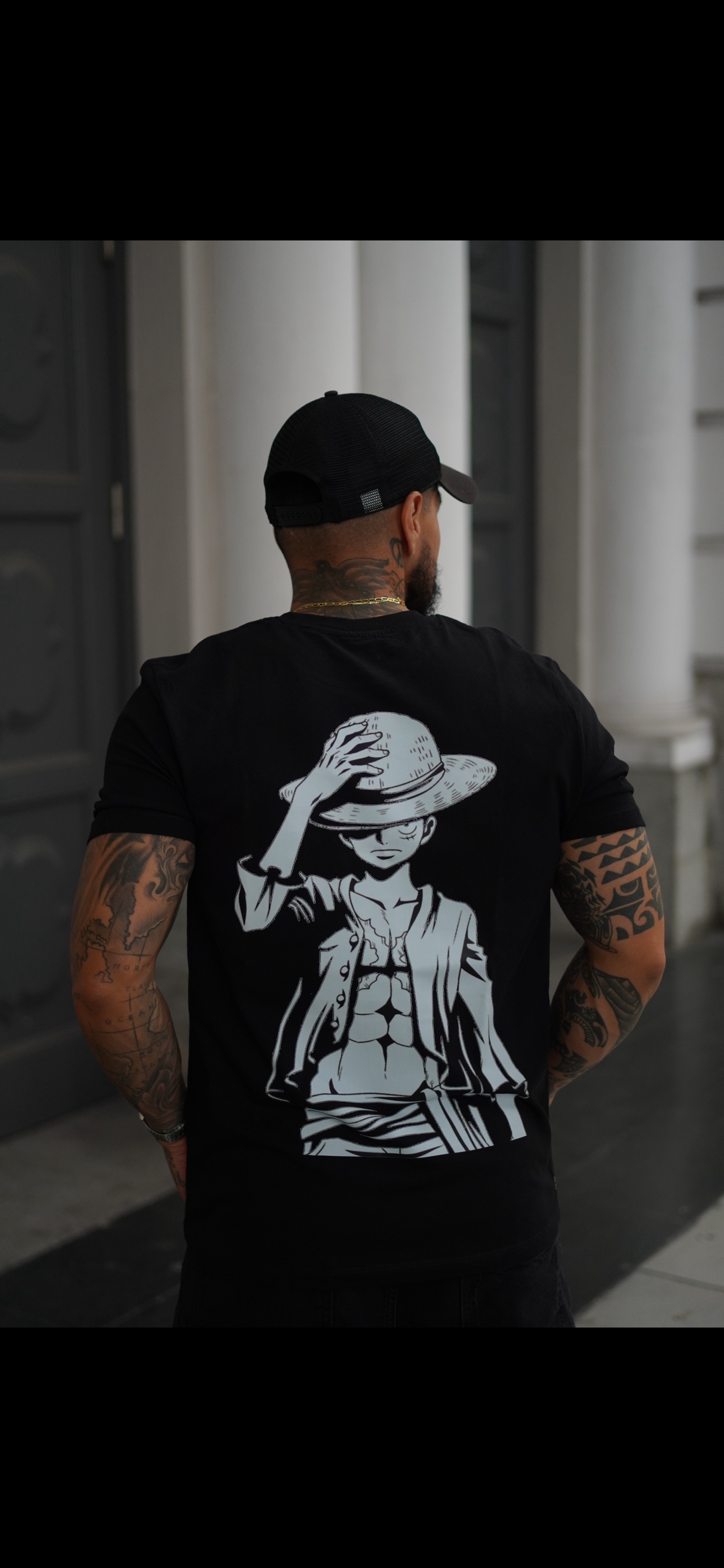 Monkey D. Luffy (One Piece) – Camiseta Streetwear GABEFER
