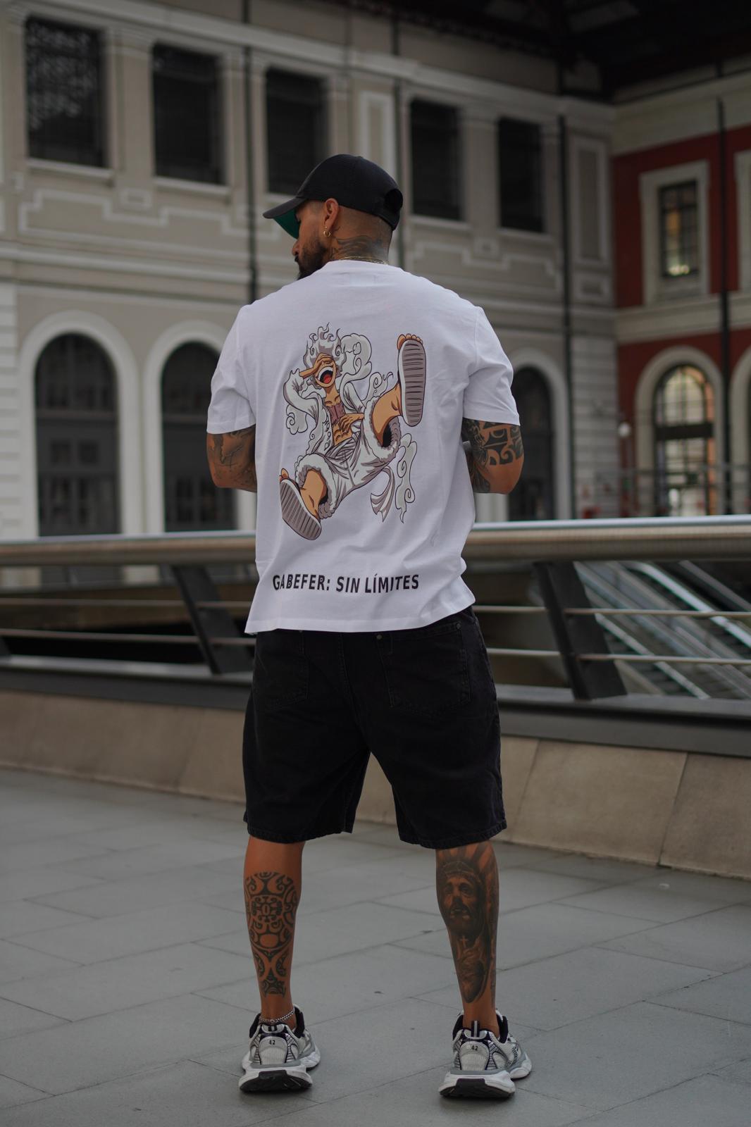 Monkey D. Luffy Gear 5 (One Piece) – Camiseta Streetwear GABEFER